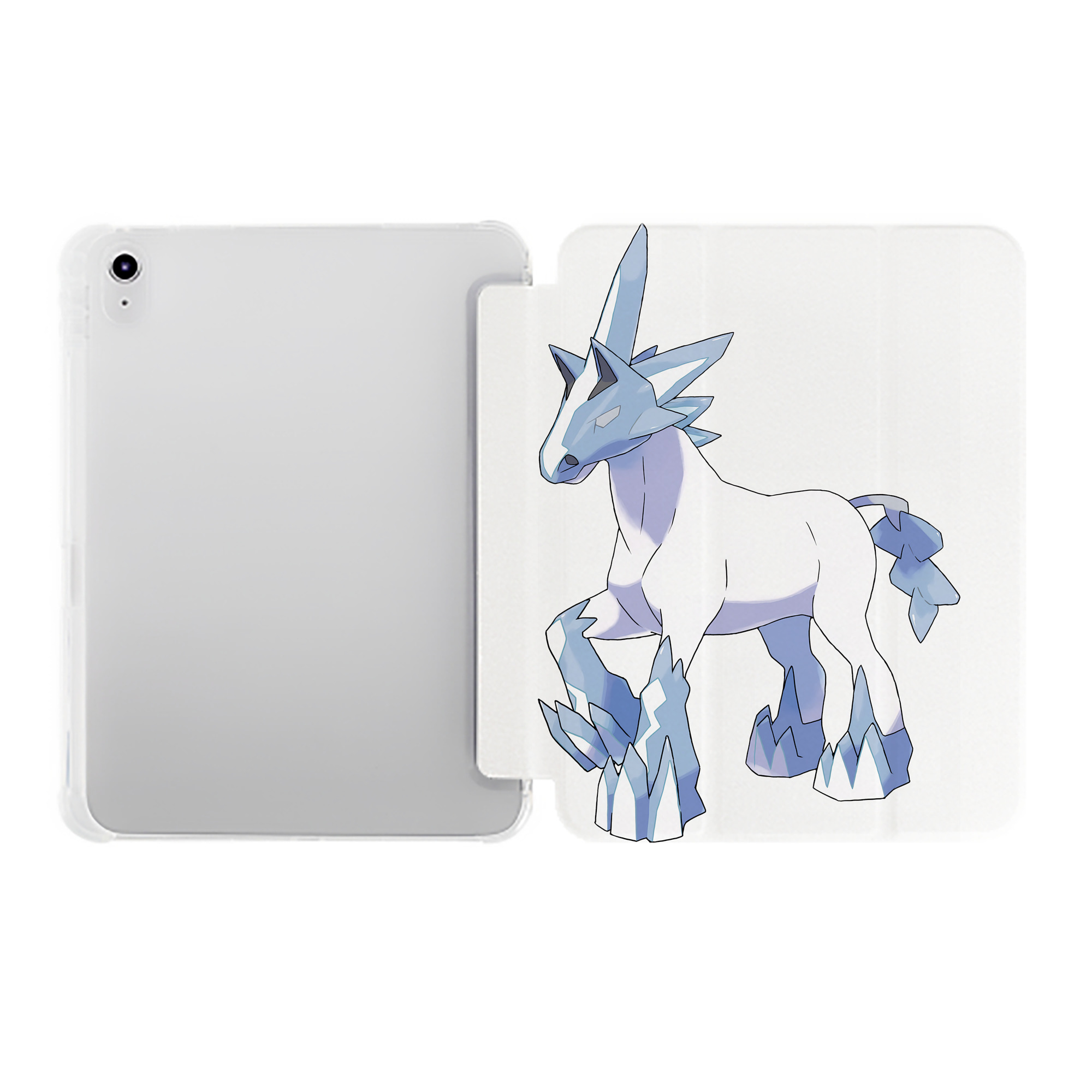 （画像用） ポケットモンスター Pokémon IPad ケース ペン収納付き 三つ折りスタンド PUレザー×シリコン 対応機種9.5/10.5/10.9インチ